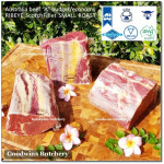 Beef Ribeye AUSTRALIA BUDGET frozen brand either AMG or NOLAN ECCO roast cuts +/- 1.2kg price/kg (Scotch-Fillet / Cube-Roll)